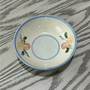 Vintage Louisville Stoneware Floral XL Bowl